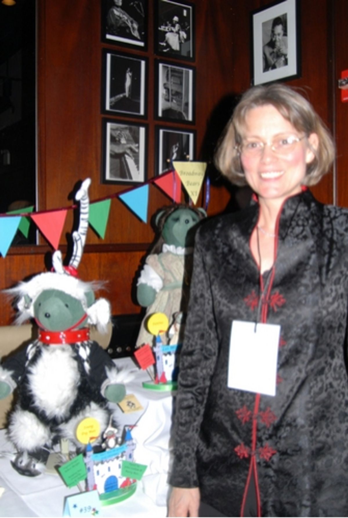 Nancy Palmatier, designer of Young Max at Broadway Bears 2008