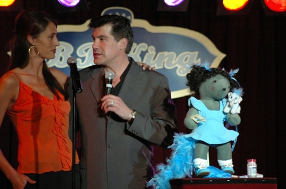Sarah Gettelfinger, Bryan Batt and Gertrude McFuzz from Seussical, The Musical at Broadway Bears 2008