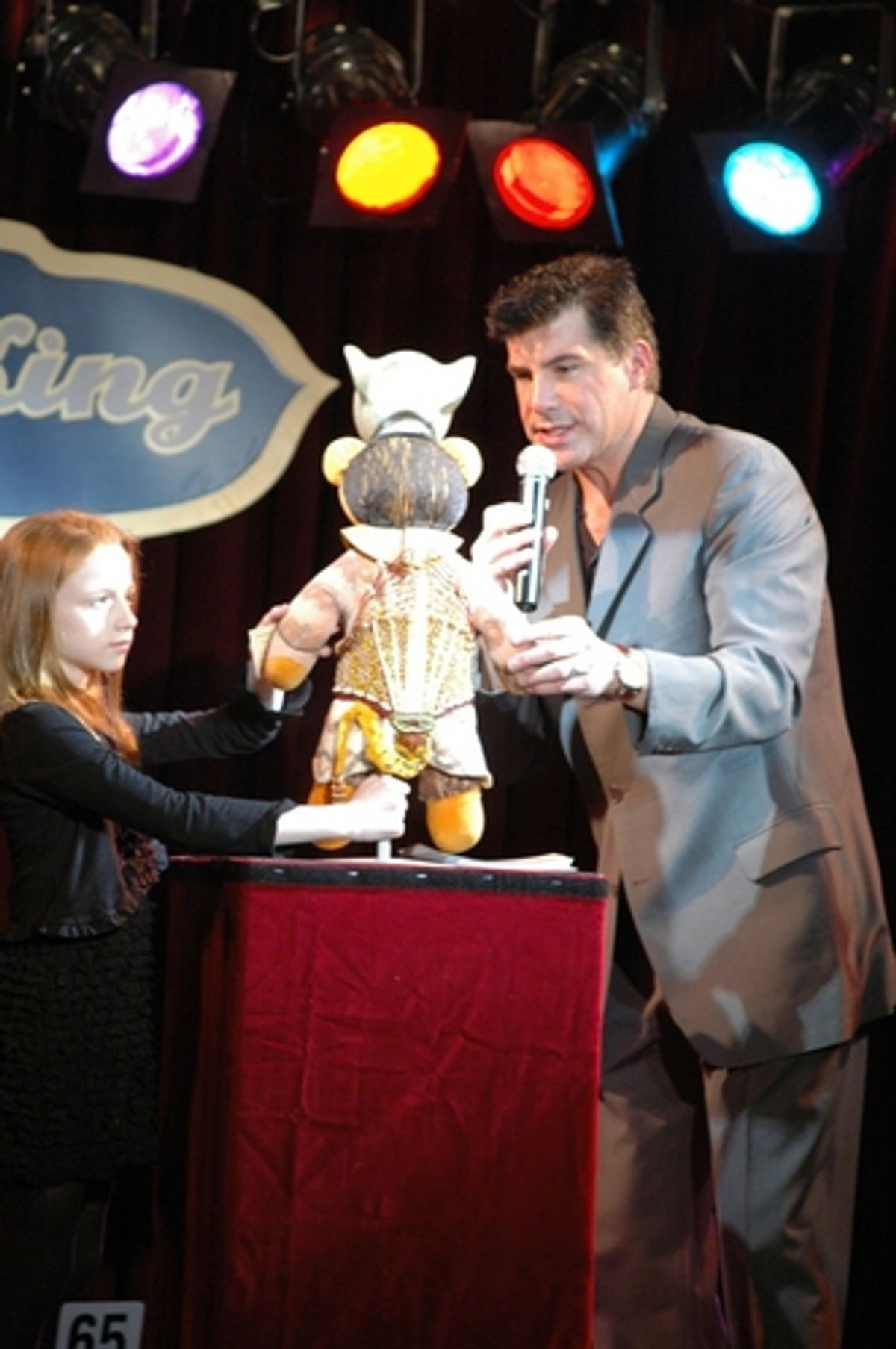 Bryann Batt and Nala at Broadway Bears 2008