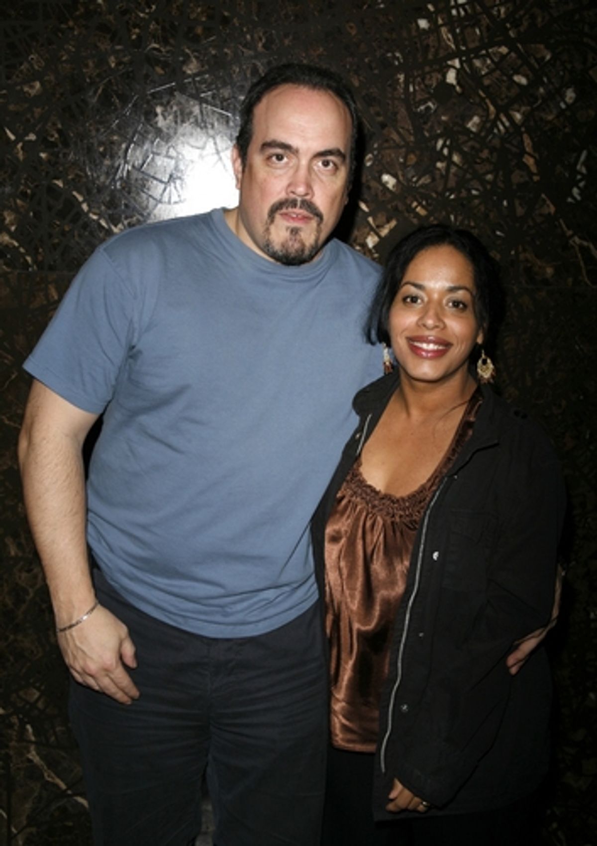 David Zayas and wife Liza Colon Zayas at 