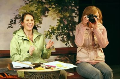 l-r: Deborah Sonnenberg and Nancy Ringham Photo