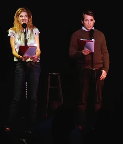 Kristen Johnston and Matthew Broderick Photo