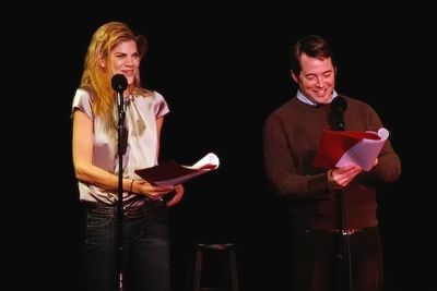Kristen Johnston and Matthew Broderick Photo
