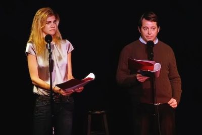 Kristen Johnston and Matthew Broderick Photo