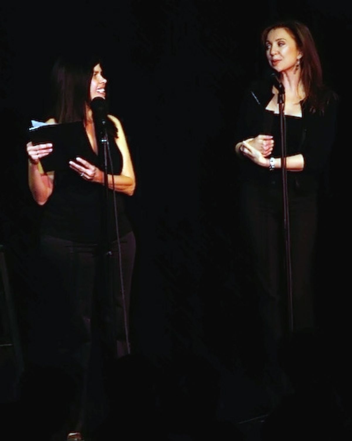 Dayle Reyfel and Donna Murphy at 