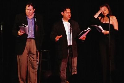 Richard Kind, Eugene Pack, and Donna Murphy Photo