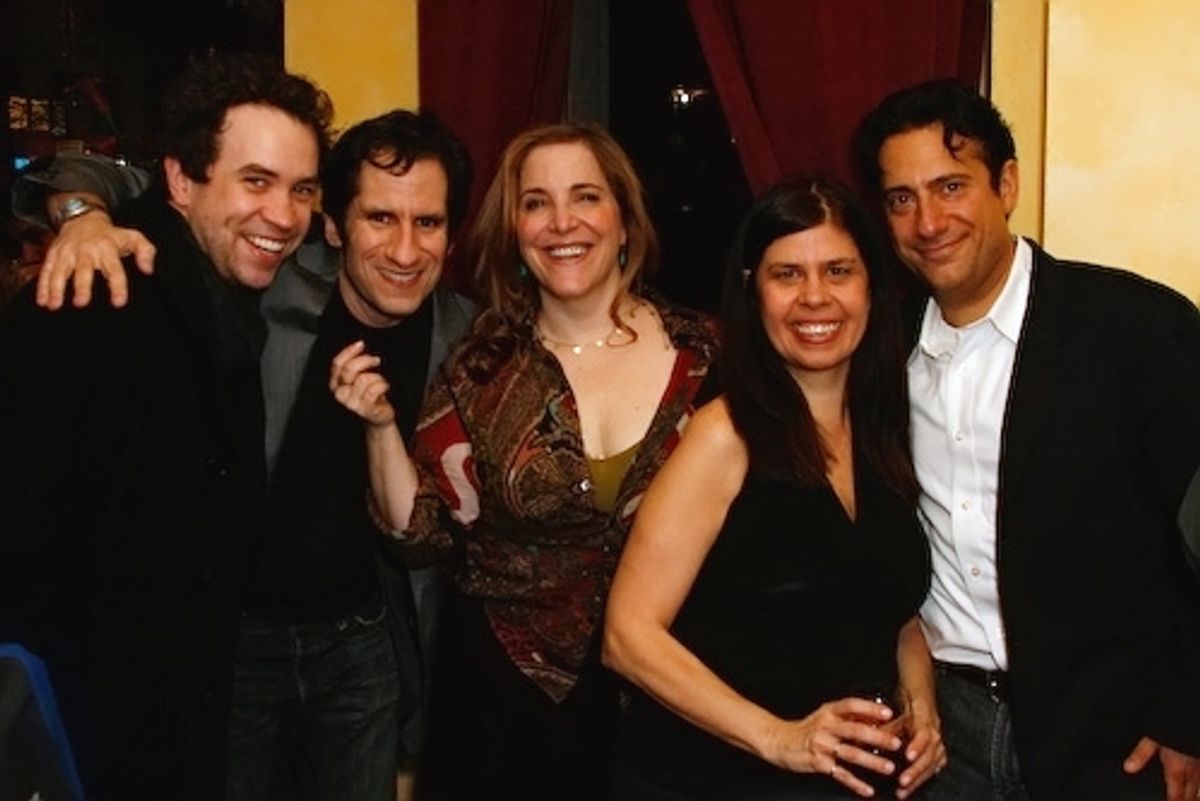 James Wesley, Seth Rudetsky, Claudia Shear, Dayle Reyfel, and Eugene Pack at 