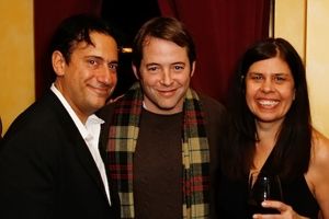 Eugene Pack, Matthew Broderick, and Dayle Reyfel @ BroadwayWorld Eugene Pack, Matthew Broderick, and Dayle Reyfel Photo