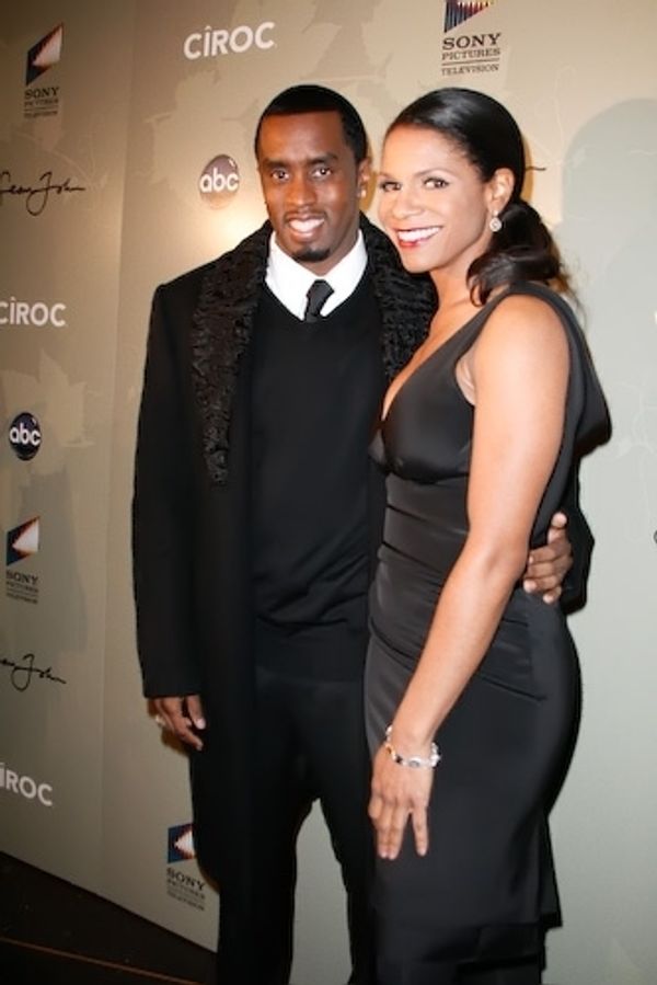 Sean Combs and Audra McDonald Photo
