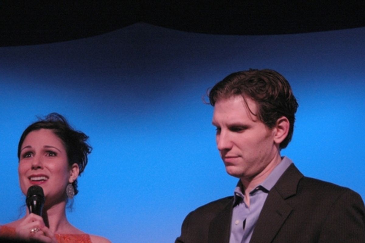 Stephanie J. Block and Sebastian Arcelus at 
