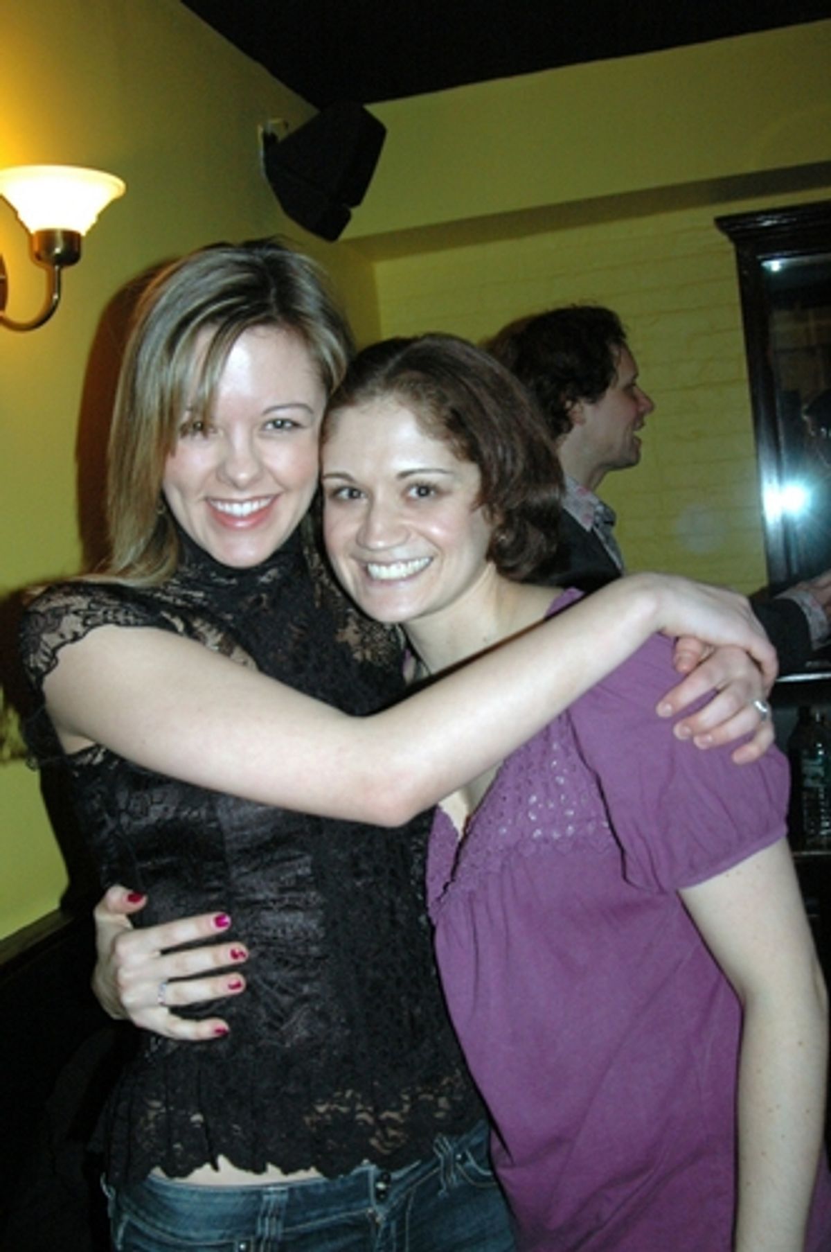 Kate Rockwell and Rachel Maier at 