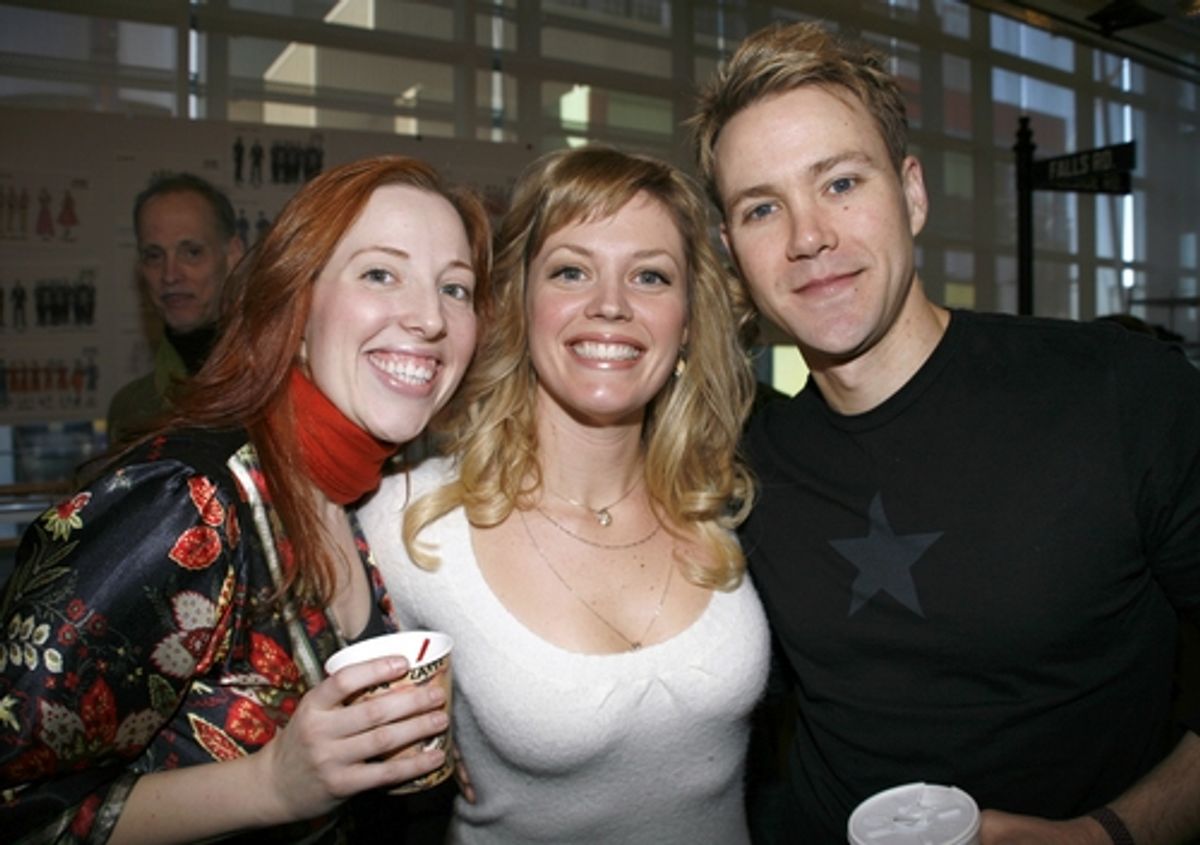 Tory Ross, Elizabeth Stanley and Christopher J. Hanke at 