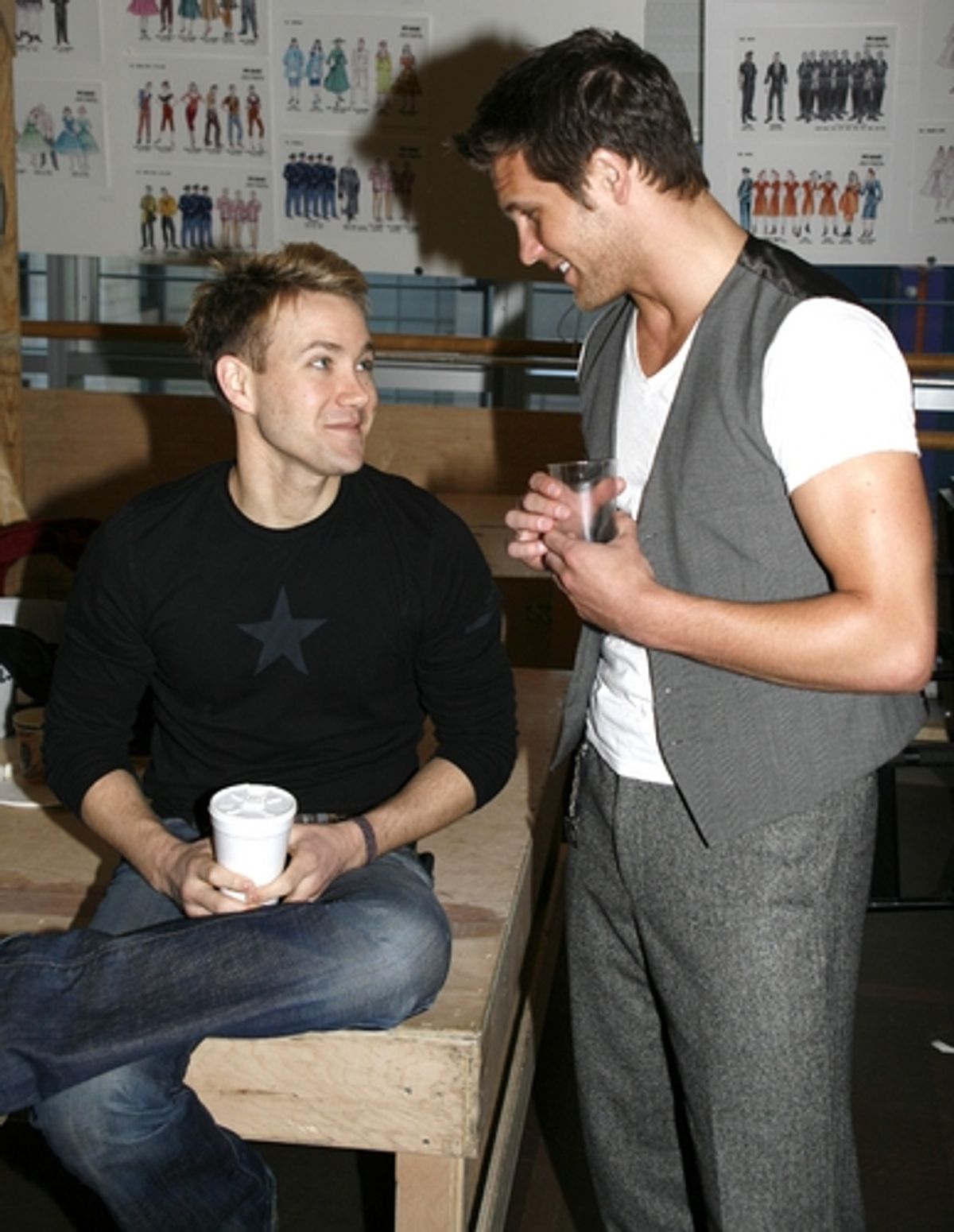 Christopher J. Hanke and Marty Lawson at 