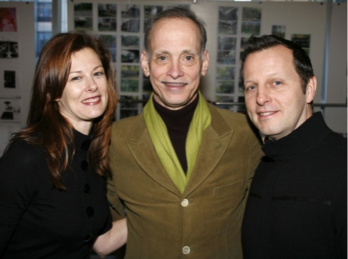 Elan V. McAllister, John Waters and Rob Ashford at 