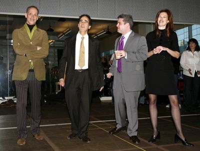 John Waters, Allan S, Gordon (Producer), Adam Epstein (Producer) and Elan V. McAllist Photo