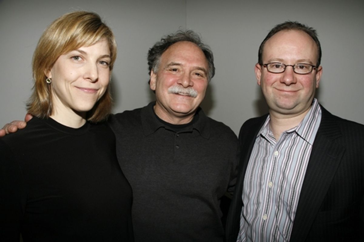 Carolyn Cantor, Willy Holtzman and Andrew Leynse at 