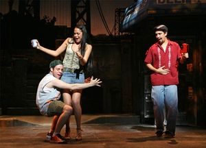 Robin De Jesus, Karen Olivo and Lin-Manuel Miranda Photo