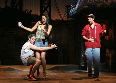 Robin De Jesus, Karen Olivo and Lin-Manuel Miranda Photo