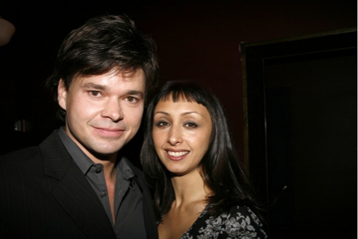 Hunter Foster and Natascia Diaz
 at 