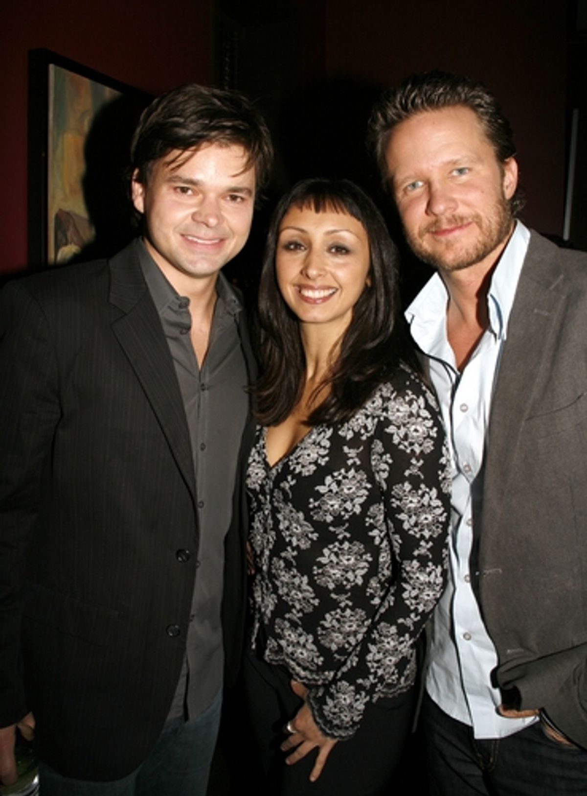 Hunter Foster, Natascia Diaz and  at 