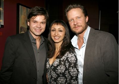 Hunter Foster, Natascia Diaz and  Photo