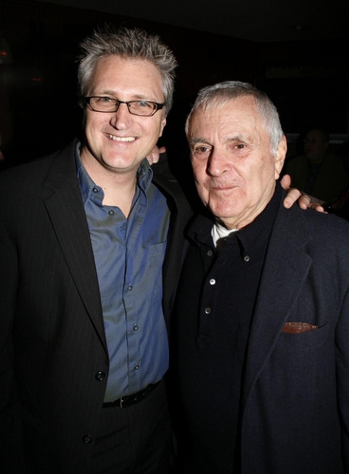 Eric Schaeffer and John Kander at Signature Theatre's 'Kander & Ebb' Cocktail