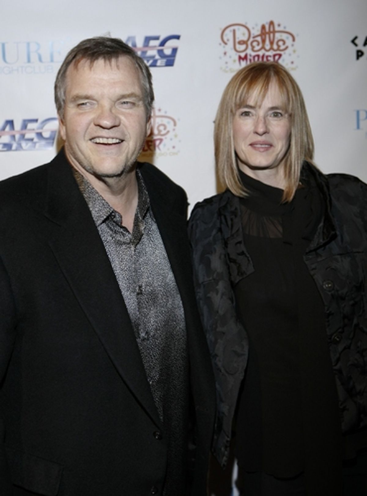 Meatloaf and wife Deborah Gillespie at 