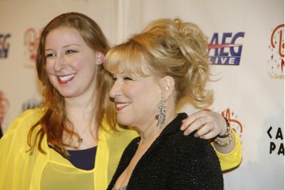 Bette Midler (right) and daughter Sophie Hasselberg Photo