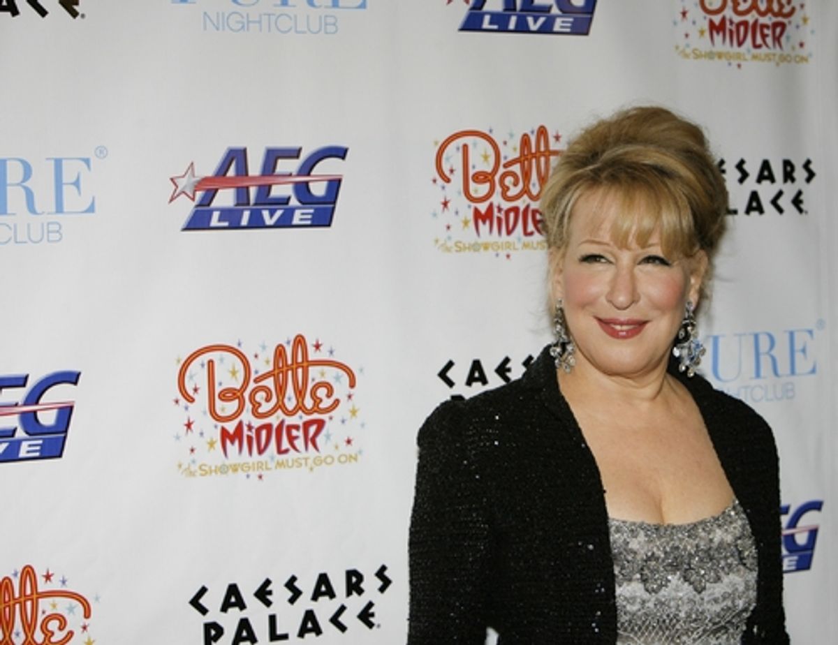 Bette Midler at 
