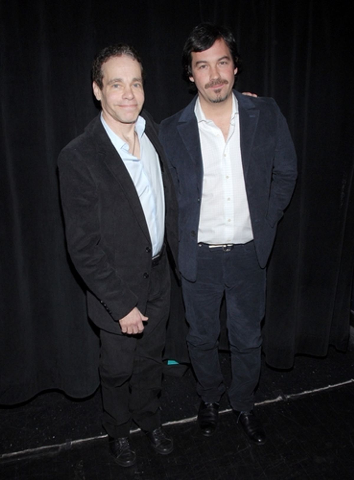 Steven Sater and Duncan Sheik at 'Words About Music' Program