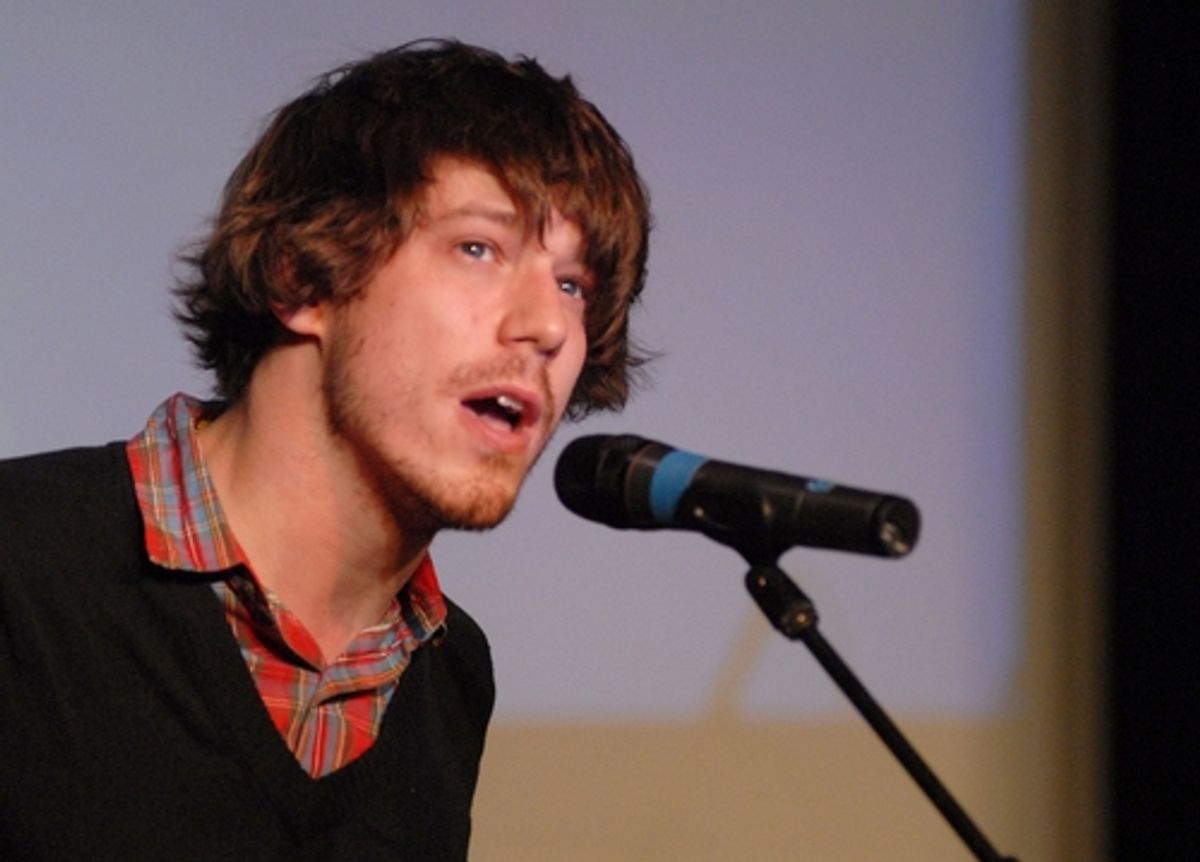 John Gallagher Jr. at 'Words About Music' Program
