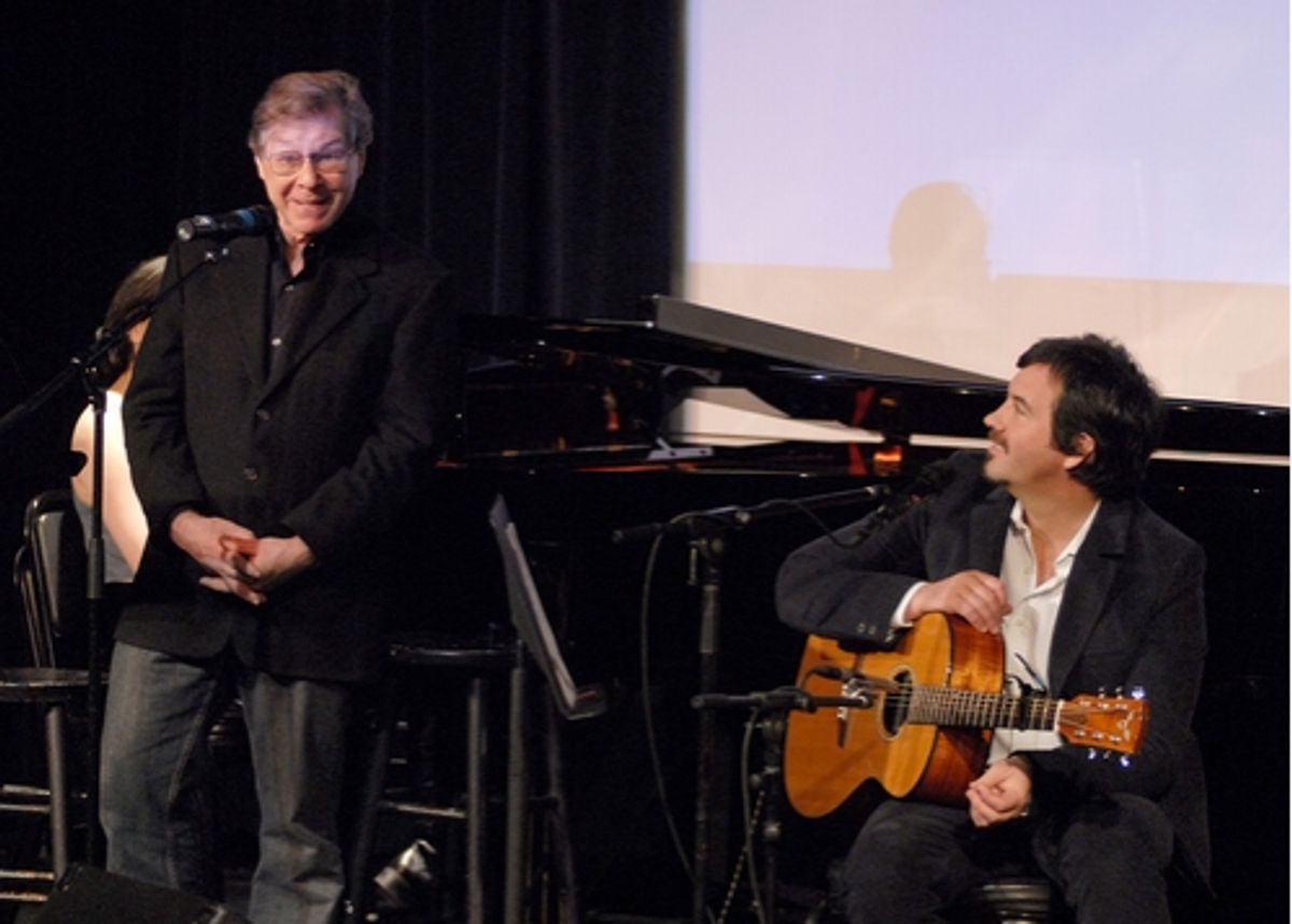 Maury Yeston and Duncan Sheik at 'Words About Music' Program