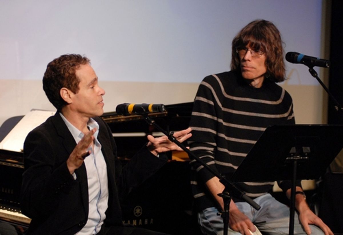 Steven Sater and David Fricke at 'Words About Music' Program