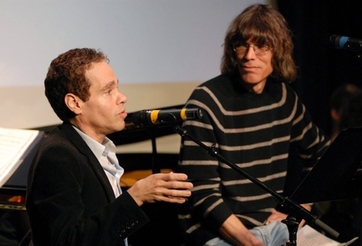 Steven Sater and David Fricke at 'Words About Music' Program