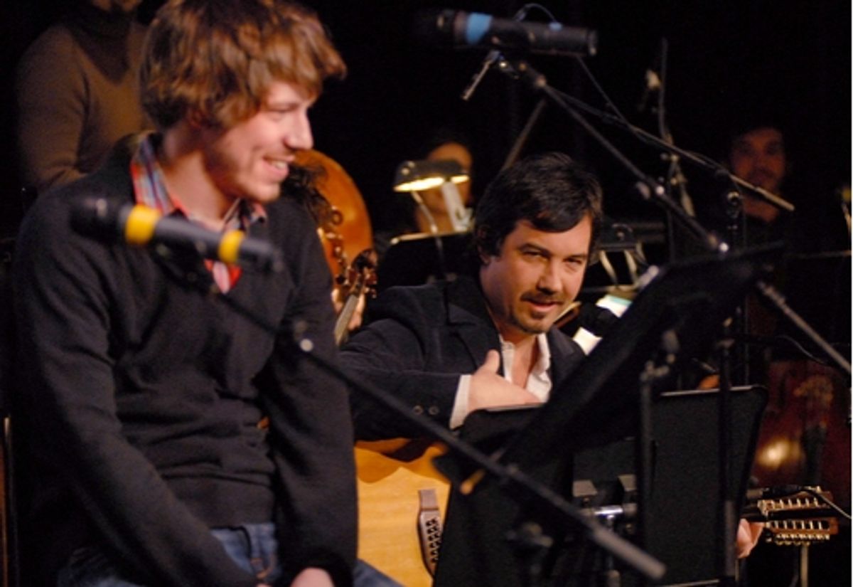 John Gallagher Jr. and Duncan Sheik at 'Words About Music' Program
