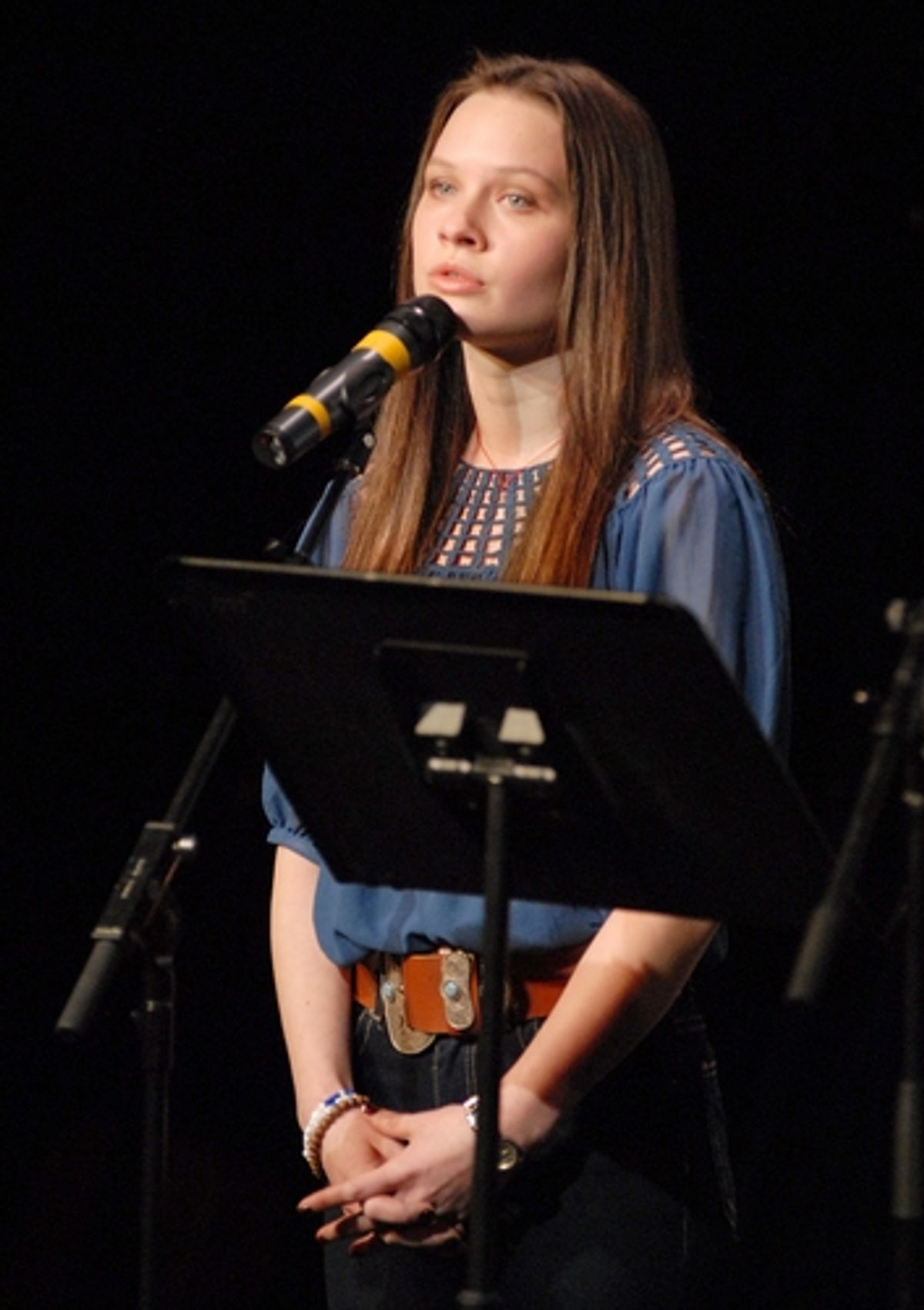 Lauren Pritchard at 'Words About Music' Program