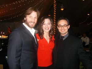 l-r: John Cudia (Valjean), Kathy Voytko (Fantine) and Andy Hite (Artistic Director) @ BroadwayWorld l-r: John Cudia (Valjean), Kathy Voytko (Fantine) and Andy Hite (Artistic Director) Photo
