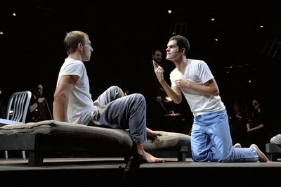 l-r: Jason McDowell-Green and Alex Mickiewicz in Tom Stoppard's Every Good Boy Deserv Photo