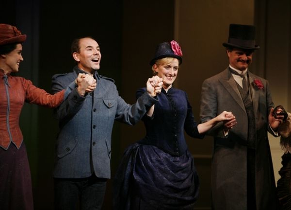 Brynn O'Malley, Daniel Evans, Jenna Russell and Michael Cumpstey Photo