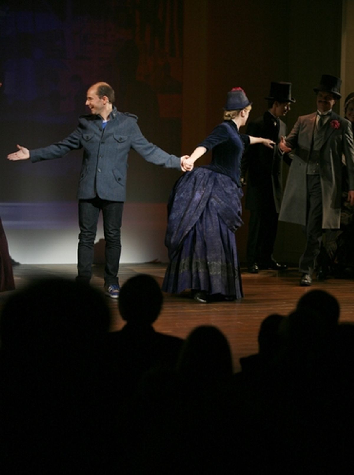 Daniel Evans and Jenna Russell at 