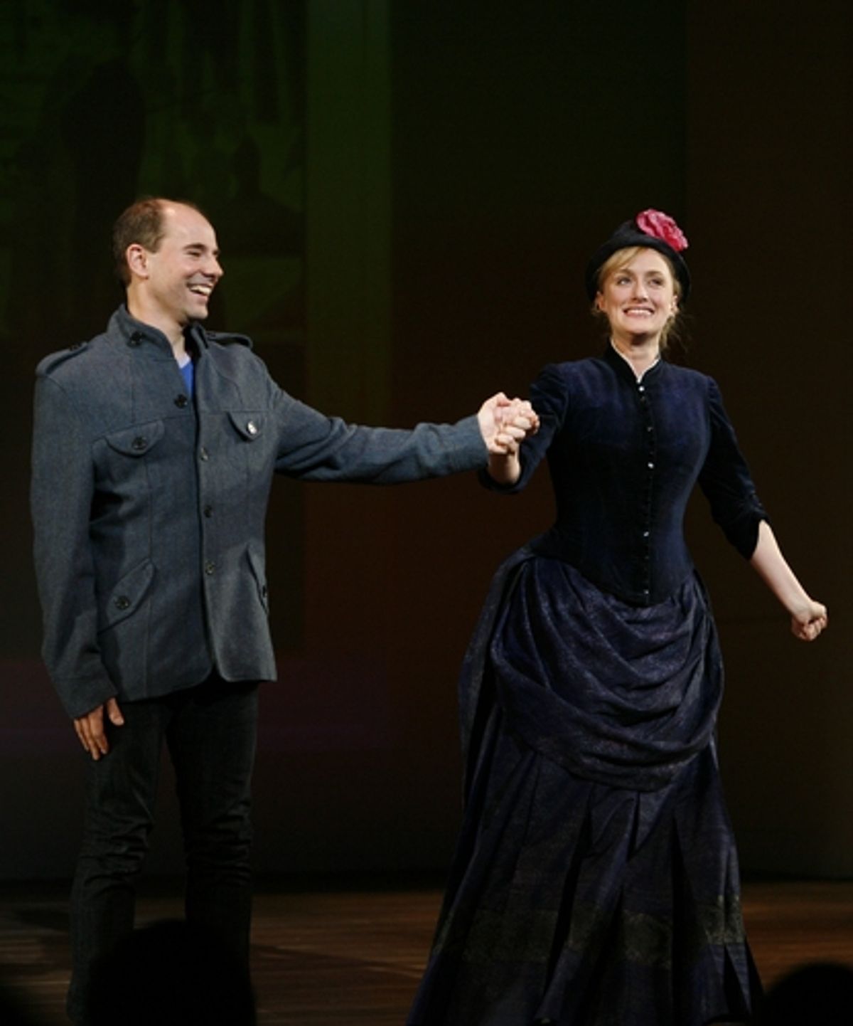 Daniel Evans and Jenna Russell at 