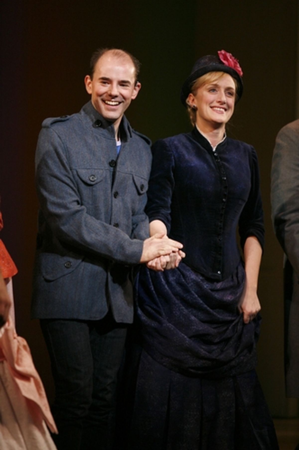 Daniel Evans and Jenna Russell at 