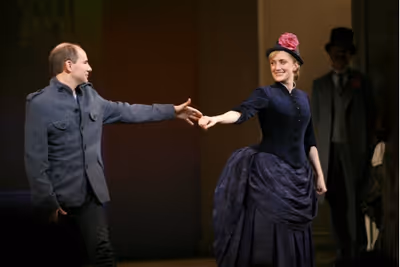 Daniel Evans and Jenna Russell Photo