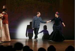 Daniel Evans and Jenna Russell Photo