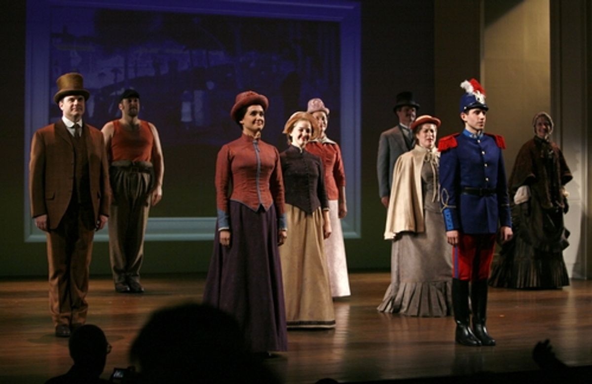 Michael Cumpstey, Alexander Gemignani, Brynn O'Malley, Jessica GrovÃ©, Jessica Molaskey, at 