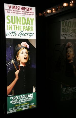 Sunday in the Park with George, with Jenna Russell, officially opened on Thursday, Fe Photo