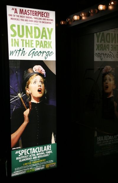 Sunday in the Park with George, with Jenna Russell, officially opened on Thursday, Fe Photo