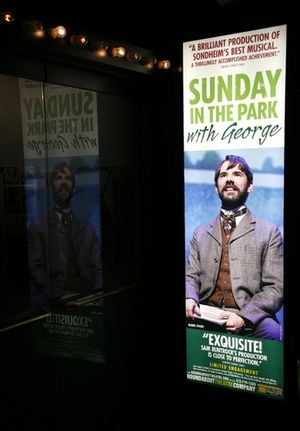 Sunday in the Park with George, with Daniel Evans, officially opened on Thursday, Feb Photo