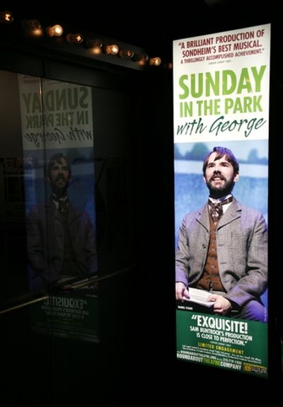 Sunday in the Park with George, with Daniel Evans, officially opened on Thursday, Feb Photo