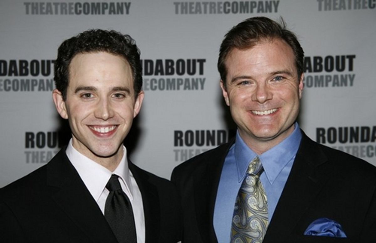Santino Fontana and Drew McVety at 